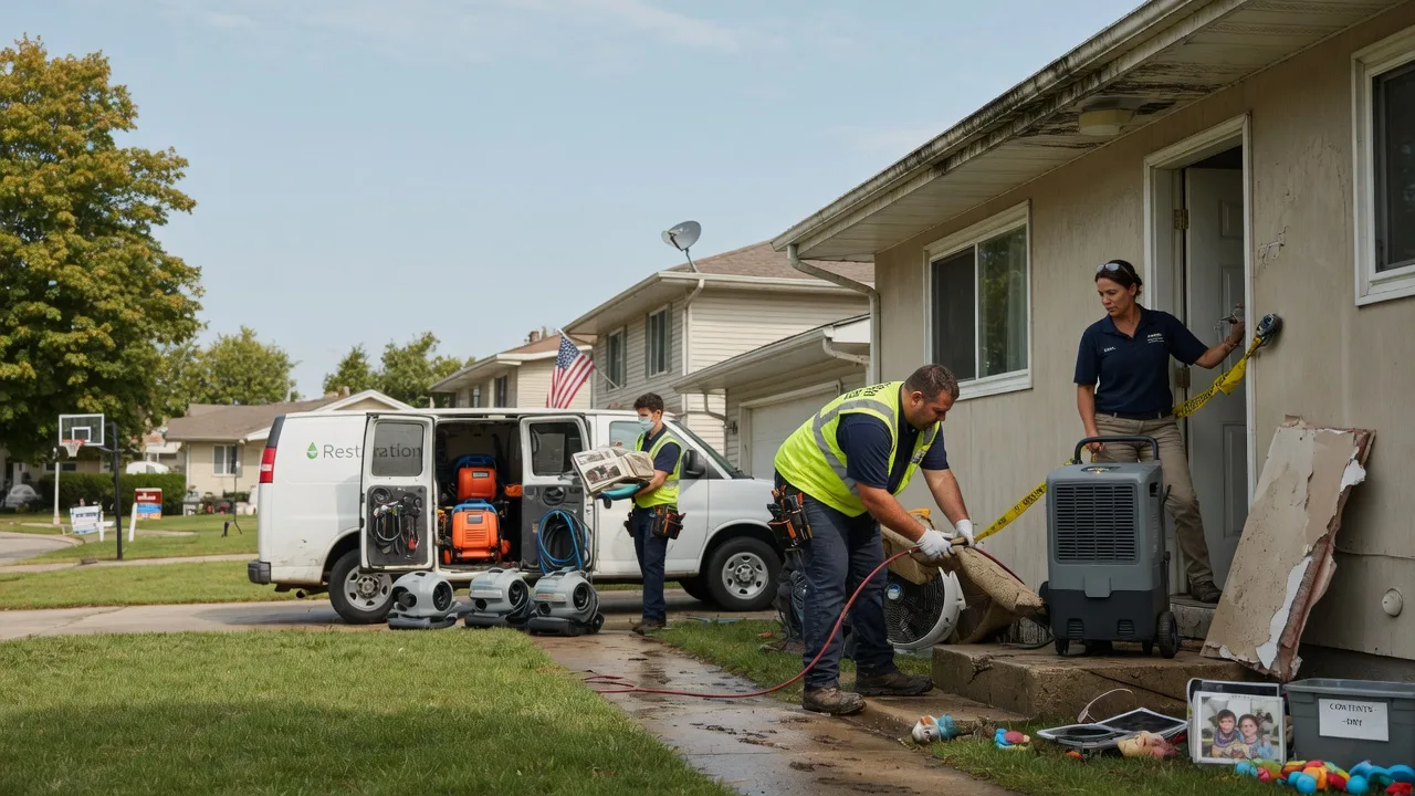 Water Damage Restoration in Manhattan, KS near me